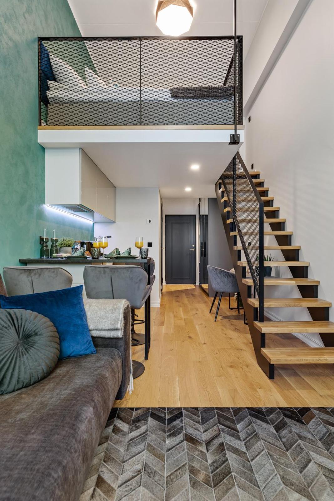 Апартаменты Tempus Te Premium Duo Lofts Tartu - Private Cinema, Gym And Terrace Экстерьер фото